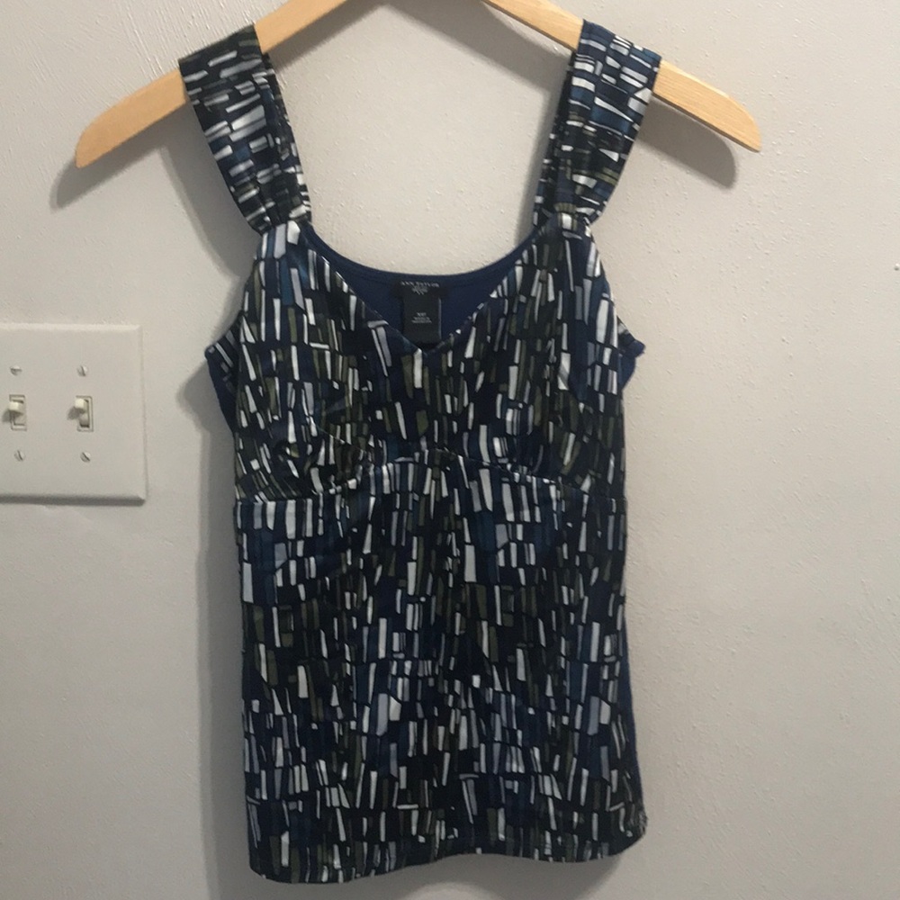 Ann Taylor Printed Blouse